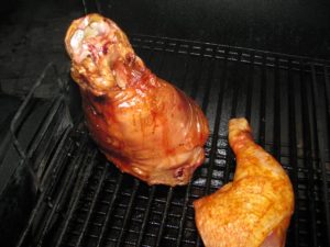 Schweinshaxe im Smoker Grill