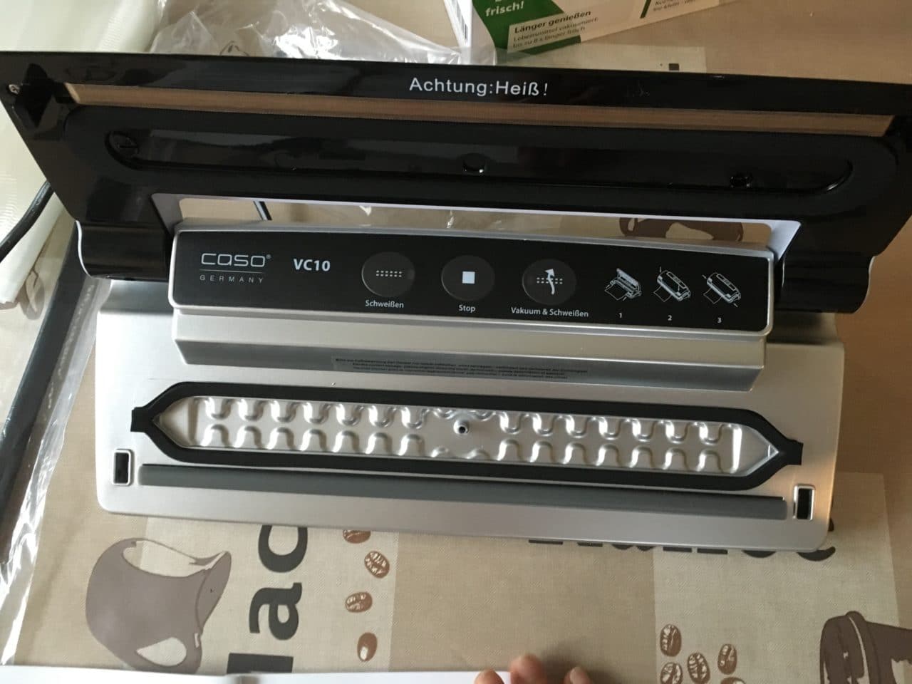 Testbericht CASO VC 10 Vakuumierer