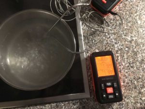 Kochendes Wasser mit dem Inkbird IRF-2S-