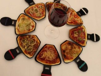 Variationen von Raclettepizza