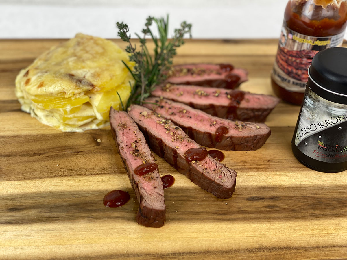 Flanksteak grillen