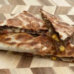 Gefülltes Naan Brot