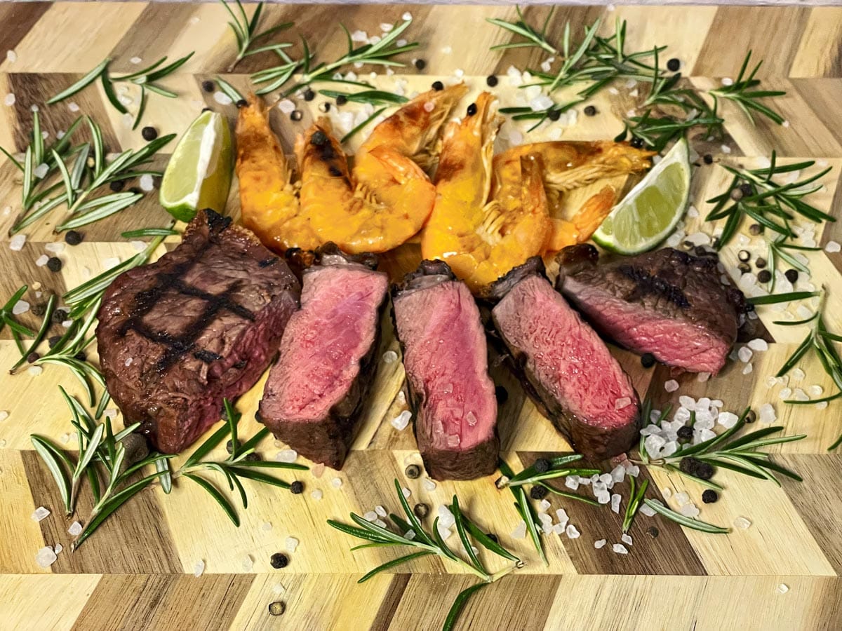 Perfektes Surf and Turf vom Grill schnell und einfach lecker