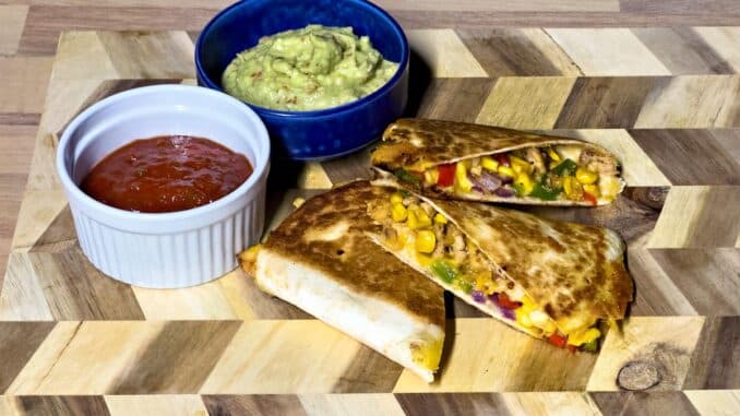 Quesadillas vom Grill