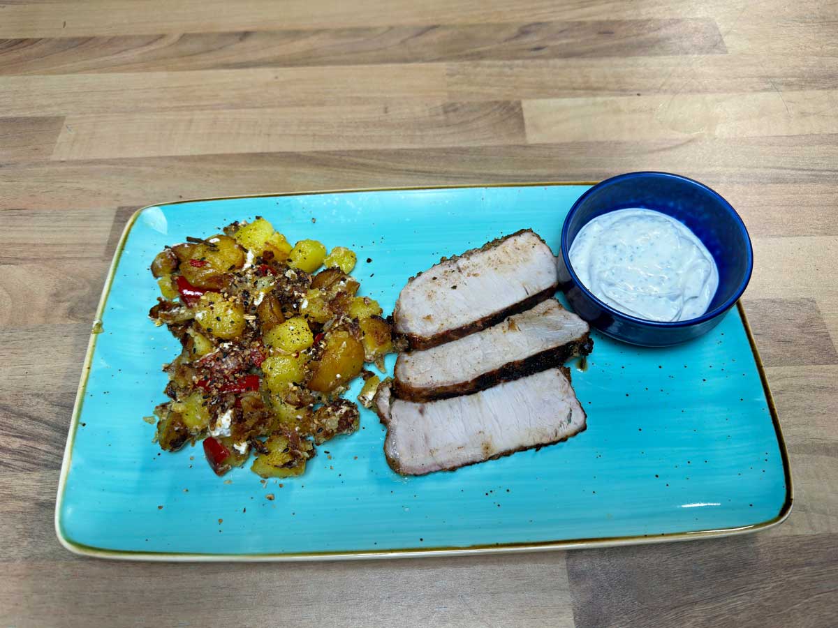 Schweinerücken Griechischer Art vom Grill - Grillmagazin – Rezepte ...