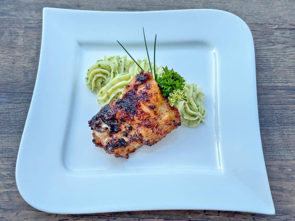 Pollo Fino in Honig Senf Marinade