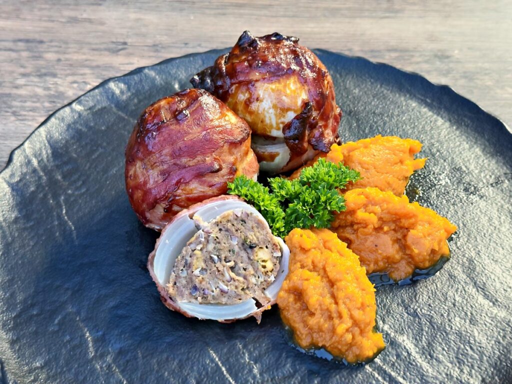 Stuffed Onion Bombs