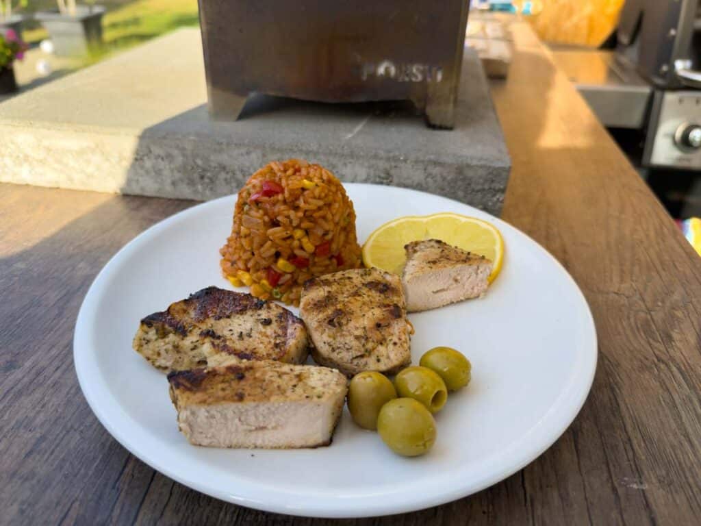 Souvlaki grillen
